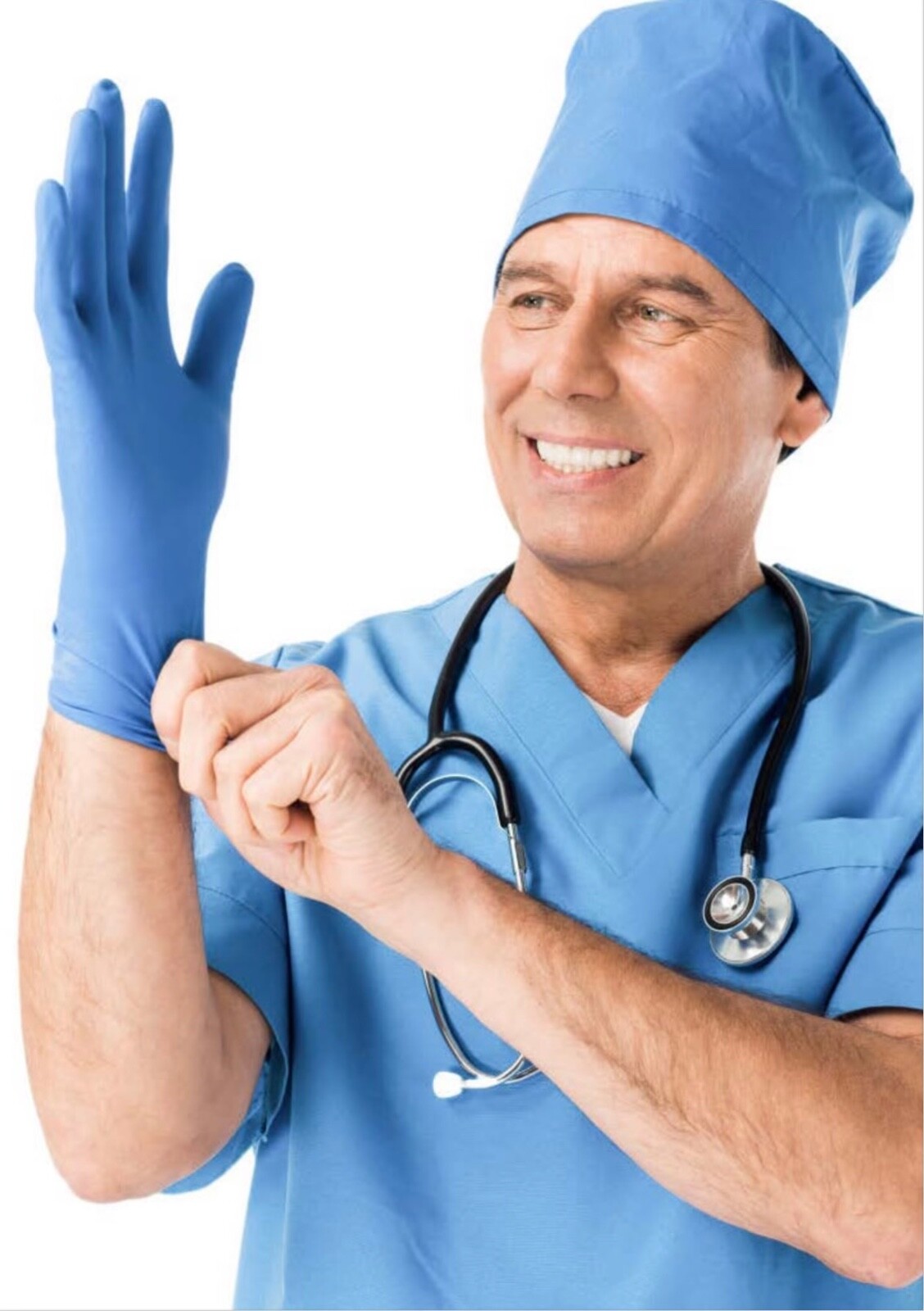 KINGFA Disposable non powder nitrile medical gloves