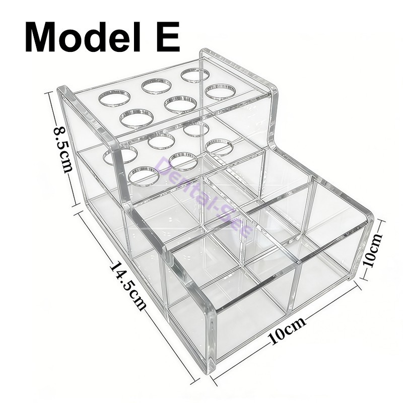 Dental Acrylic Storage Box Resin Composite Material Syringe Holder Storage Case