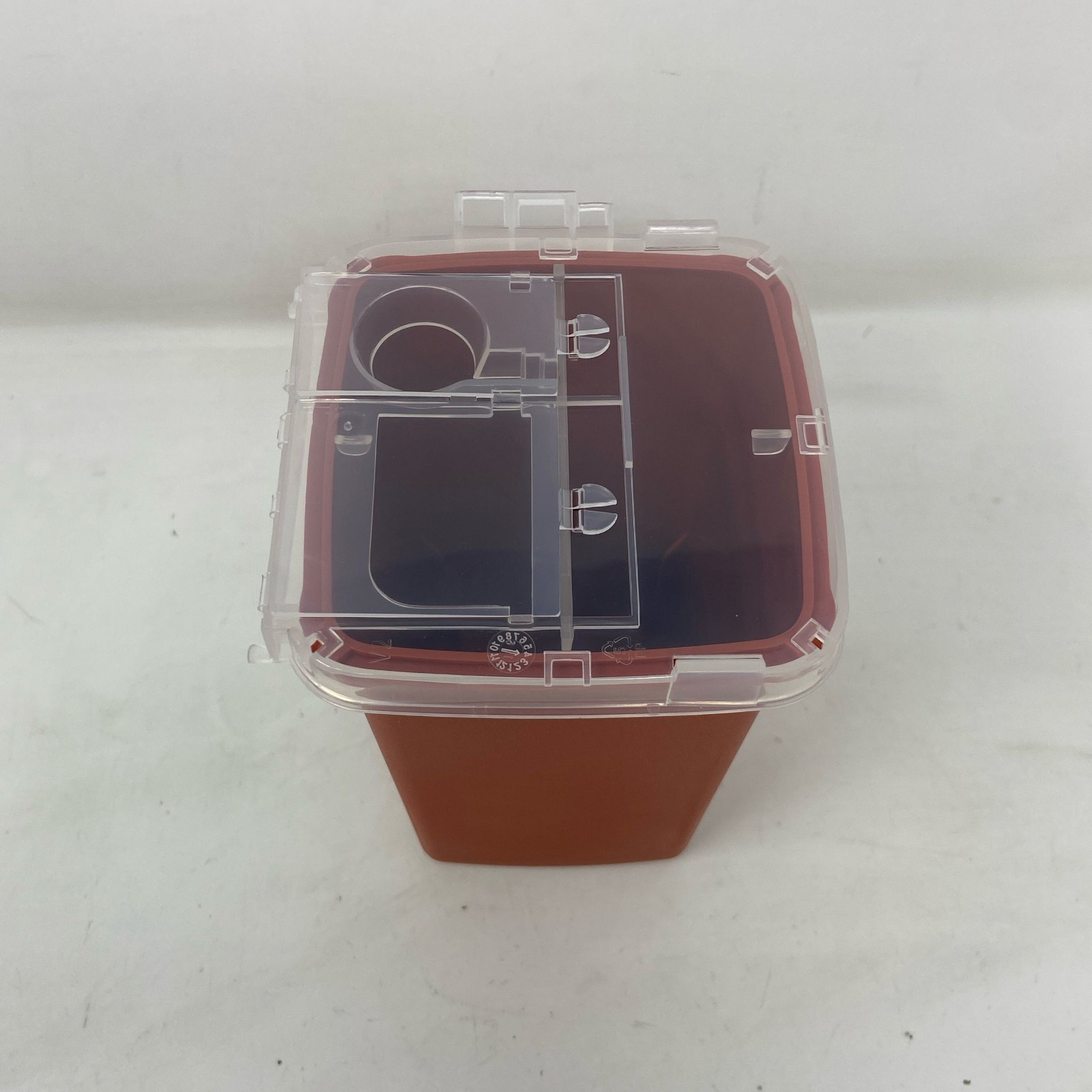 Walgreens Sharps Container Red 1 Qt Biohazard Needle Disposal