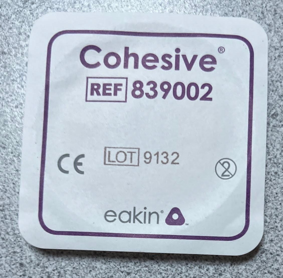 10 Convatec 839002 Eakin Cohesive 1-7/8″ (48mm) In Bag
