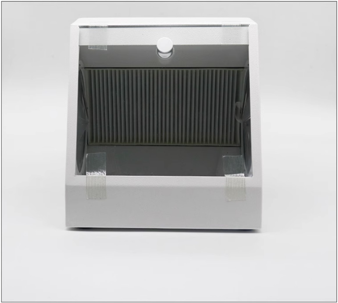 Dental Dust Collector Grinding Polishing Sandblasting Dust Box Sandblaster US/EU
