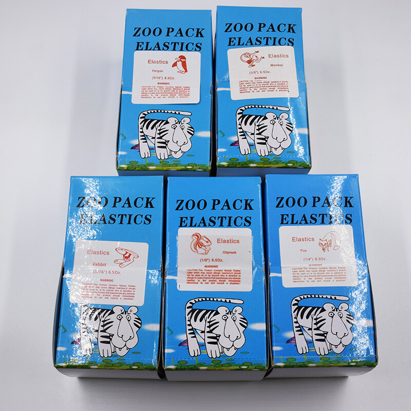Dental Orthodontic Rubber Bands Ortho Elastics Latex Braces 15 Sizes for Choice