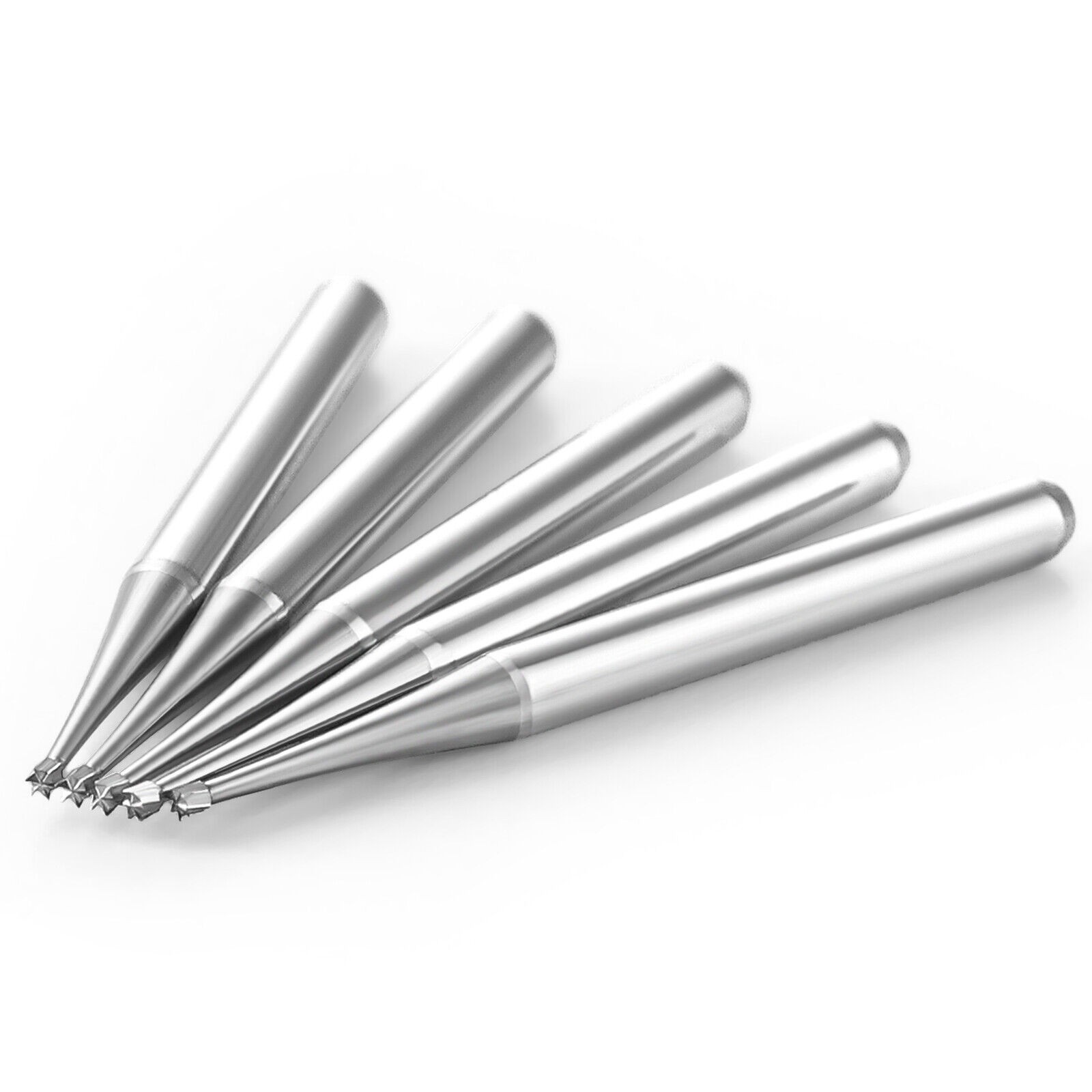 10Pcs Dental Carbide Bur Inverted Cone For High Speed Handpiece FG 34/35/36/37/3