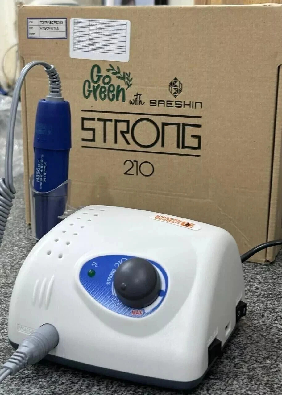 ORIGINAL SAESHIN KOREA Lab Brush Micromotor STRONG 210/105L (35,000 Rpm)