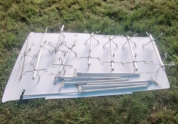 Telescoping Hanging Rods For IV -Welding Guns- Handles -Tools – Set of 16 Rods