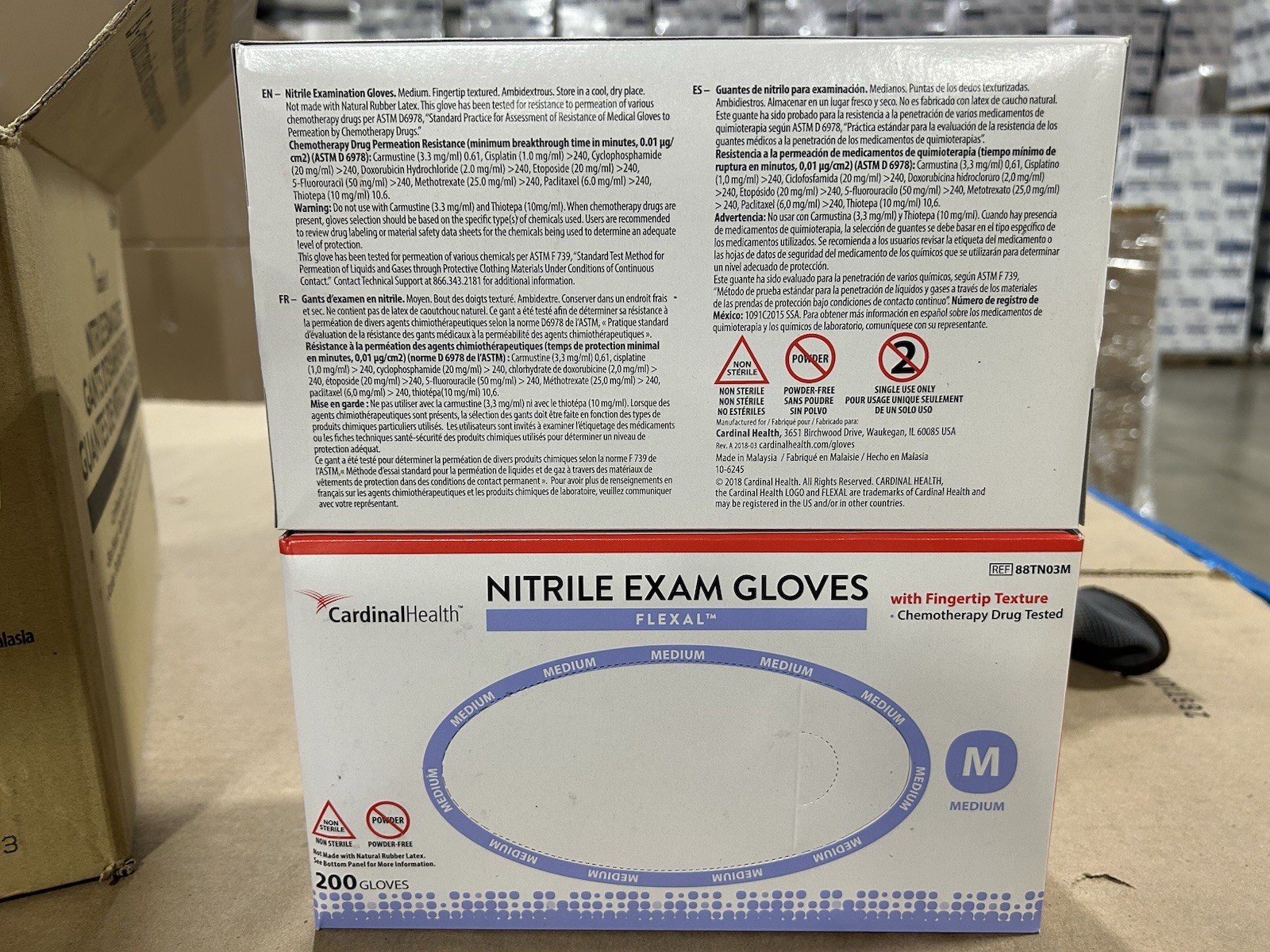Cardinal Health Nitrile Exam Gloves 10×200 (2000)