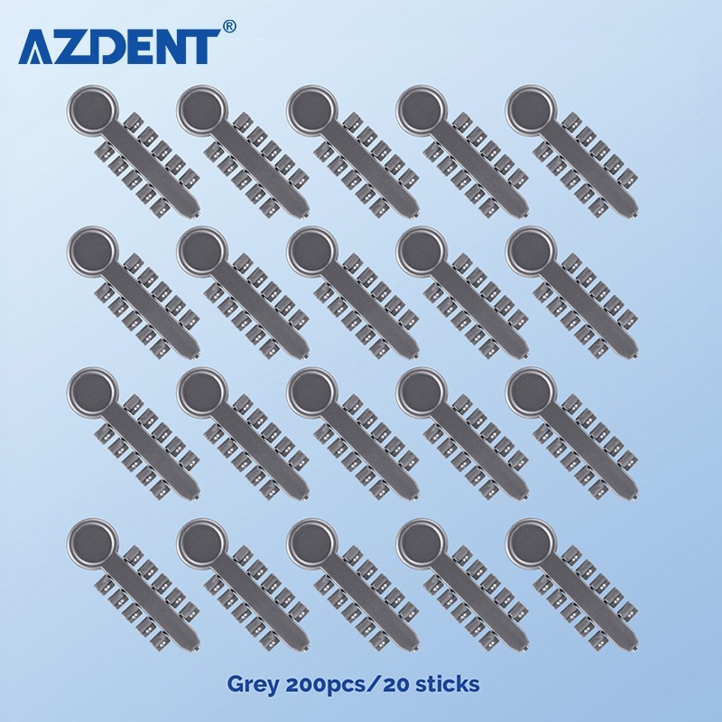 200pcs Dental Orthodontic Rotation Wedges Rubber High Elastic Rotary Pads