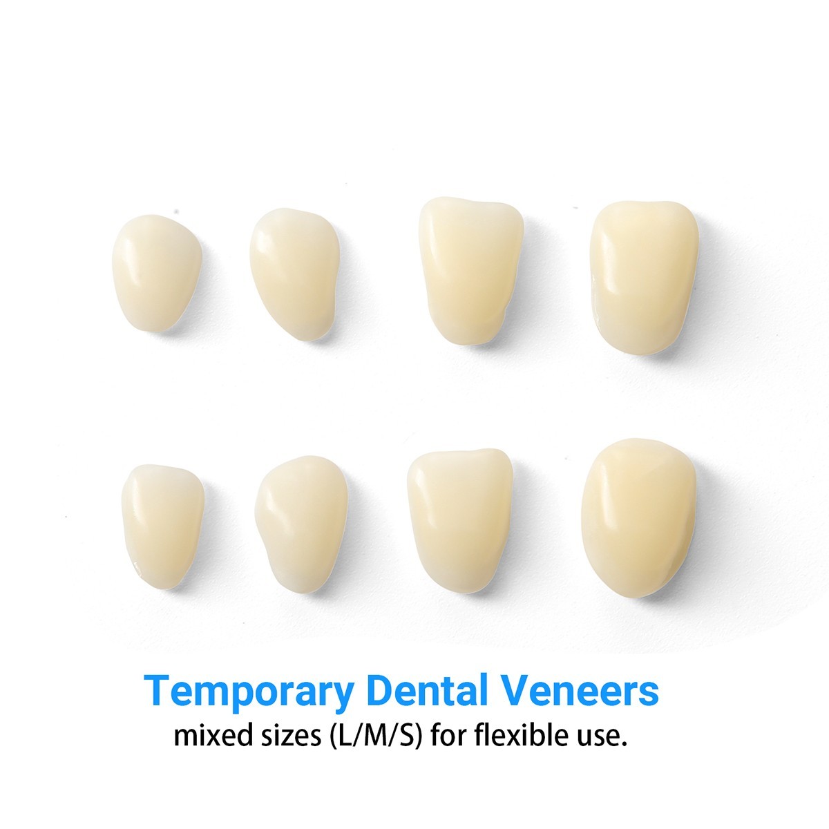 Dental Teeth Veneers Whitening Resin Anterior Upper Temporary Crowns A2 Nature