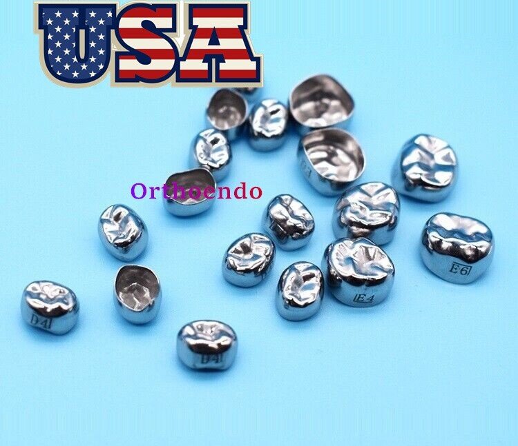 Dental Pediatric Crown Kids stainless steel molar crowns preformed Primary