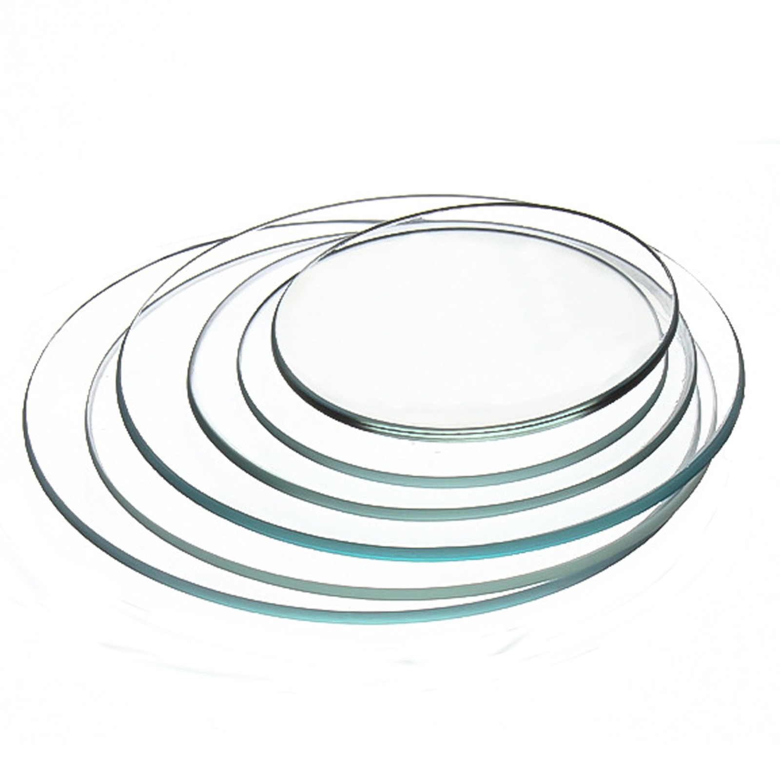 6 Pcs Lab Watch Glass Beaker Cover Set,1 Set Smooth Edges…