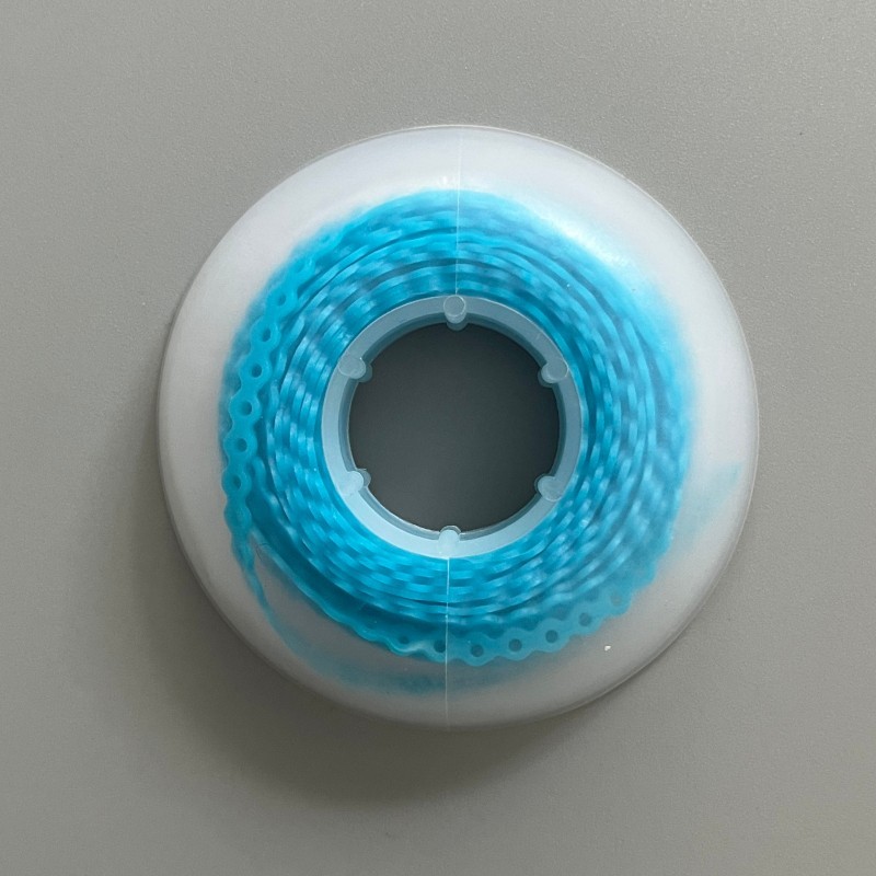 5 Rolls Dental Orthodontic Elastic Rubber Power Chain 5 Color Braces Bands