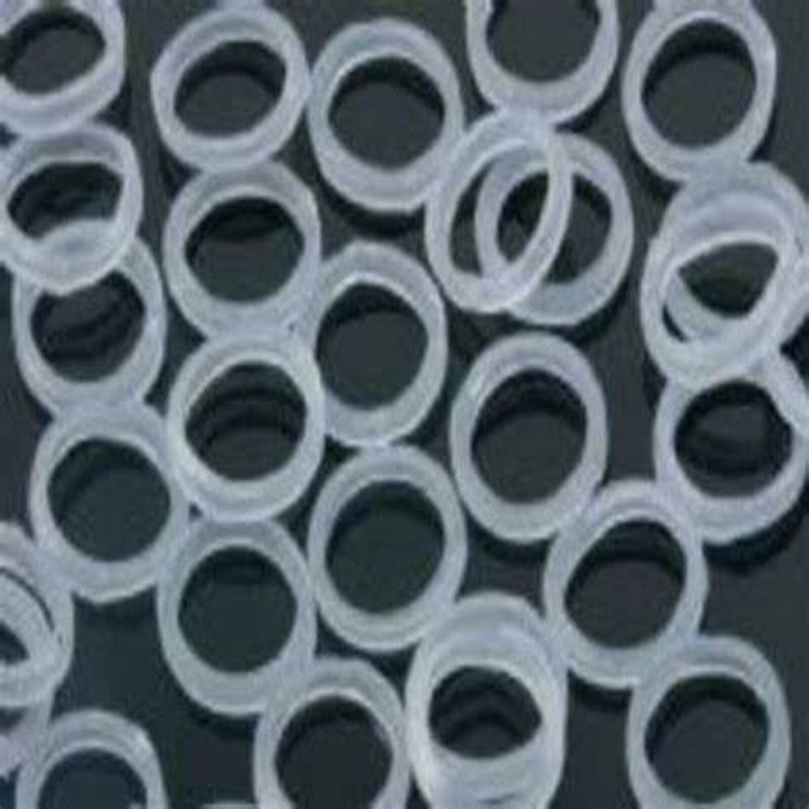 100 pcs Dental Orthodontic Intraoral Elastic Latex Rubber Band Clear All Types
