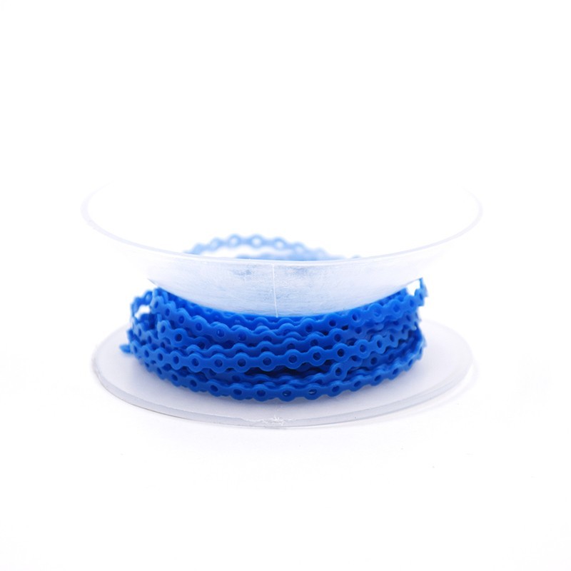 Dental Orthodontic Elastic Power Chain Rubber Braces Bands Continuous/Short/Long