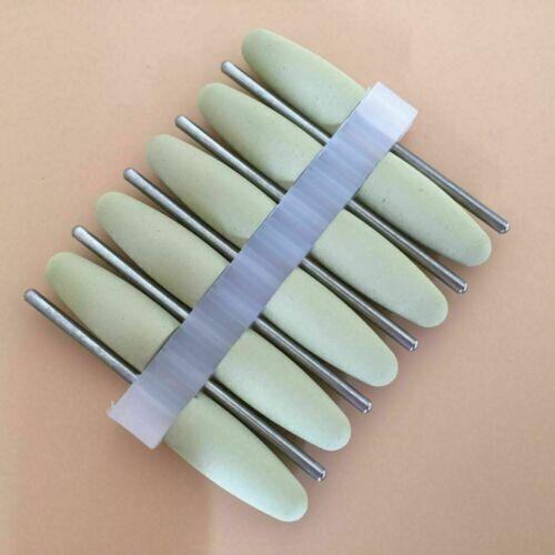 50 Pcs Dental Lab Silicone Rubber Polishers Diamond Polishing Burs 2.35 mm