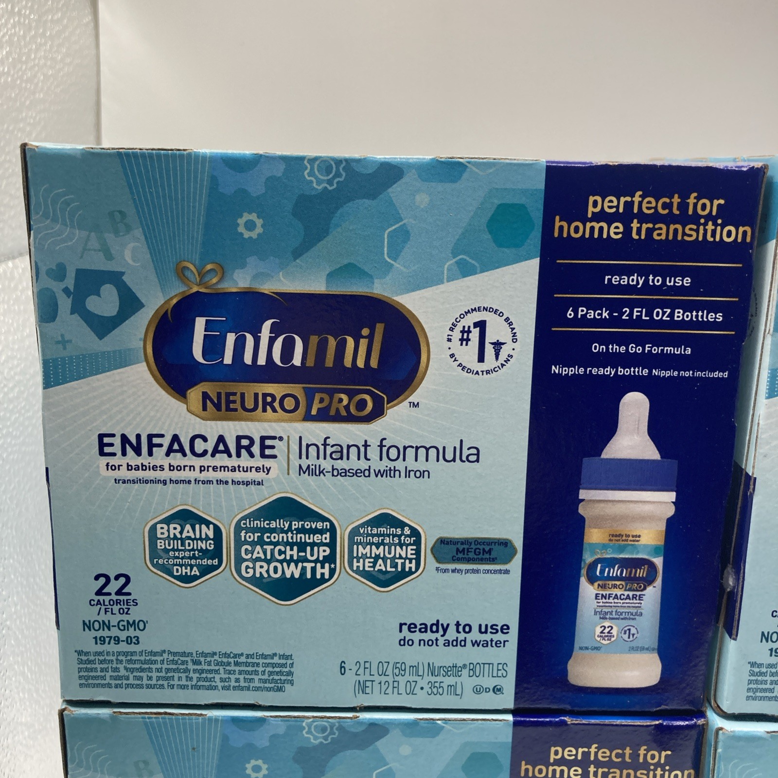 24PK Enfamil NeuroPro ENFACARE Infant Powder Formula | 2 FL Oz Fast ship