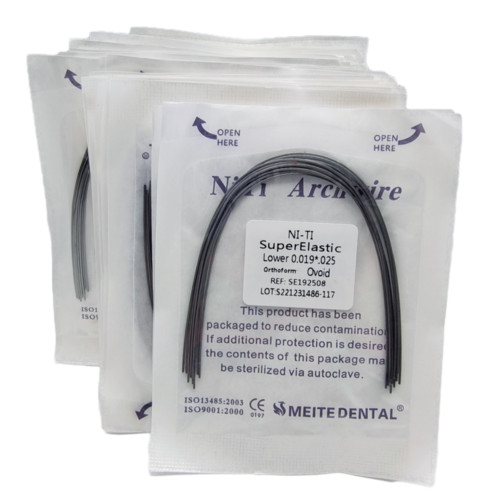 Dental Orthodontic Super Elastic Niti Round/Rectangular Arcos Arch Wires Ovoid
