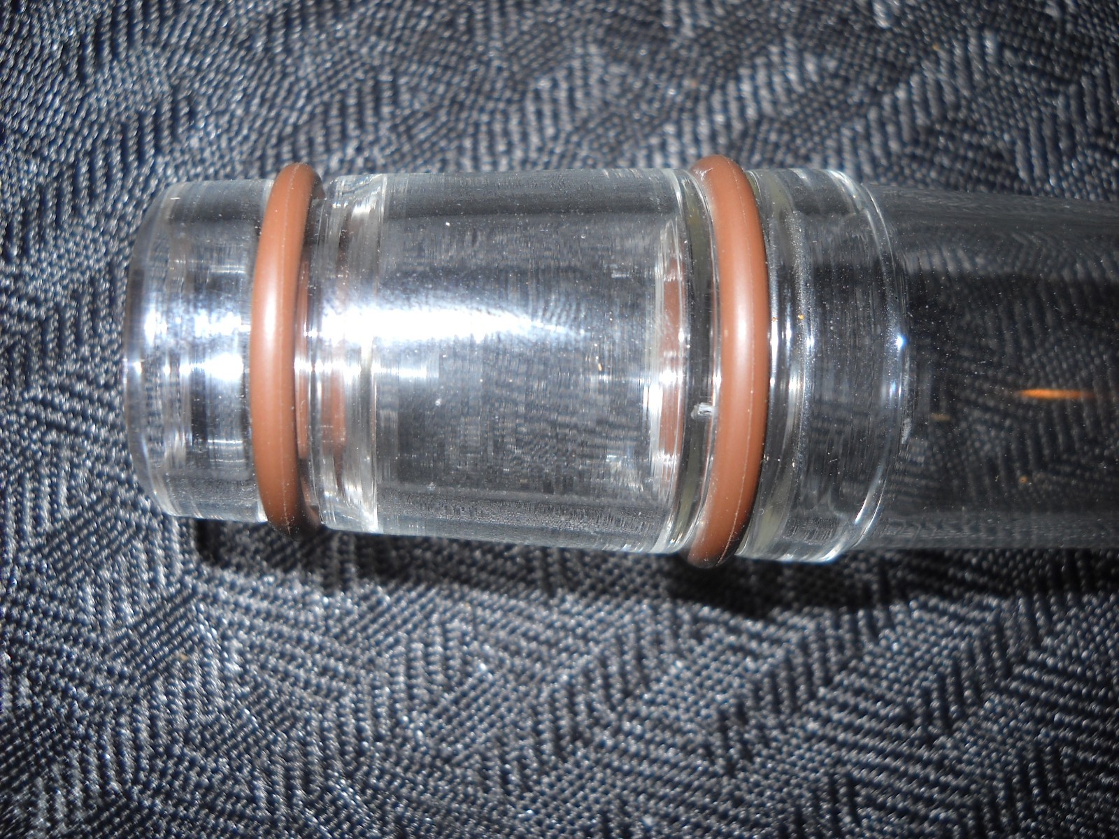 Unbranded Lab Glass 22mm x 130mm Length Tube Adapter, 24/40 Inner O-Ring