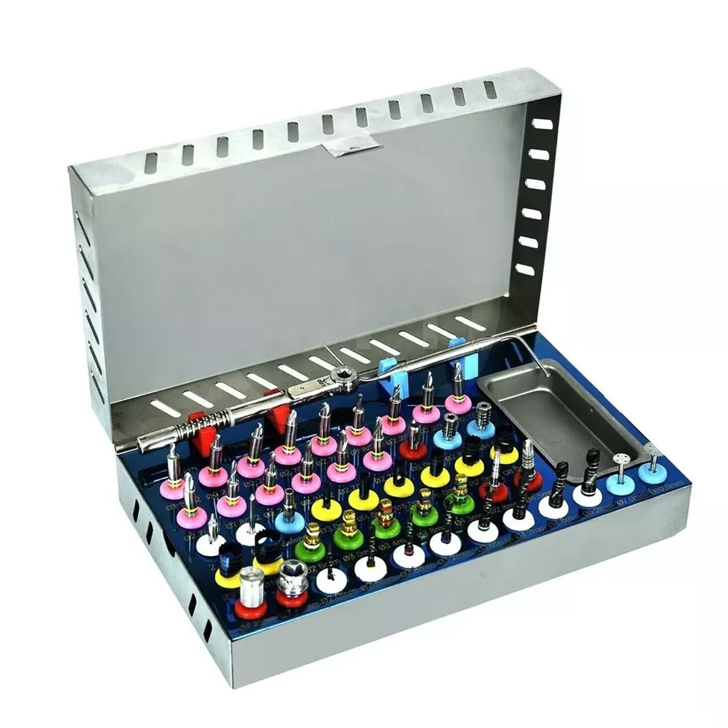 50 pieces Dental Implant Universal Kit Bone Expander Compression Conical Drills