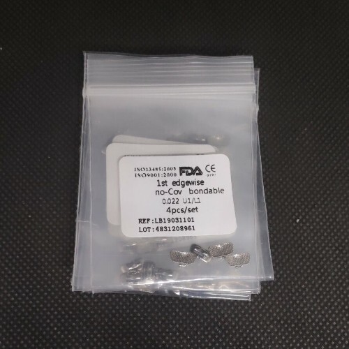 10 Packs Dental Orthodontic Buccal Tube MBT/Roth/Edgewise .022 Molar Bondable