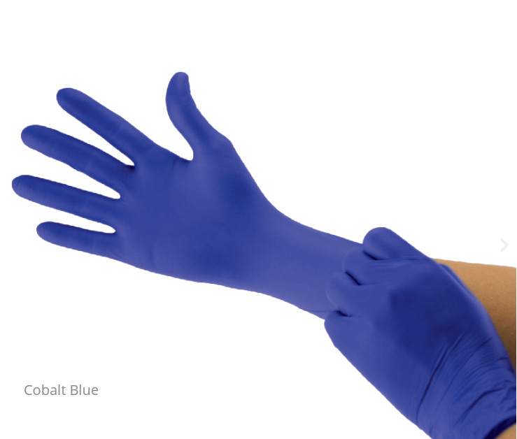 3000 Nitrile Gloves Medium Cranberry Evolve Powder Free Latex Free Medical