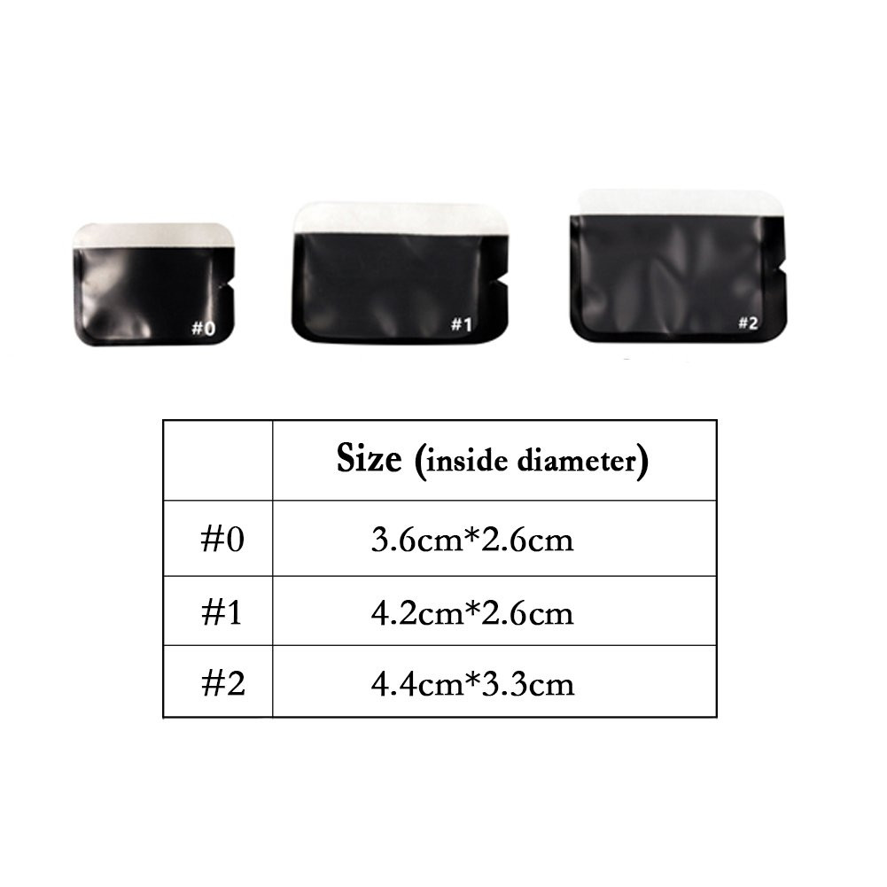 Disposable Dental Digital Phosphor Plate Barrier Envelopes 100Pcs/Box (Long Sid
