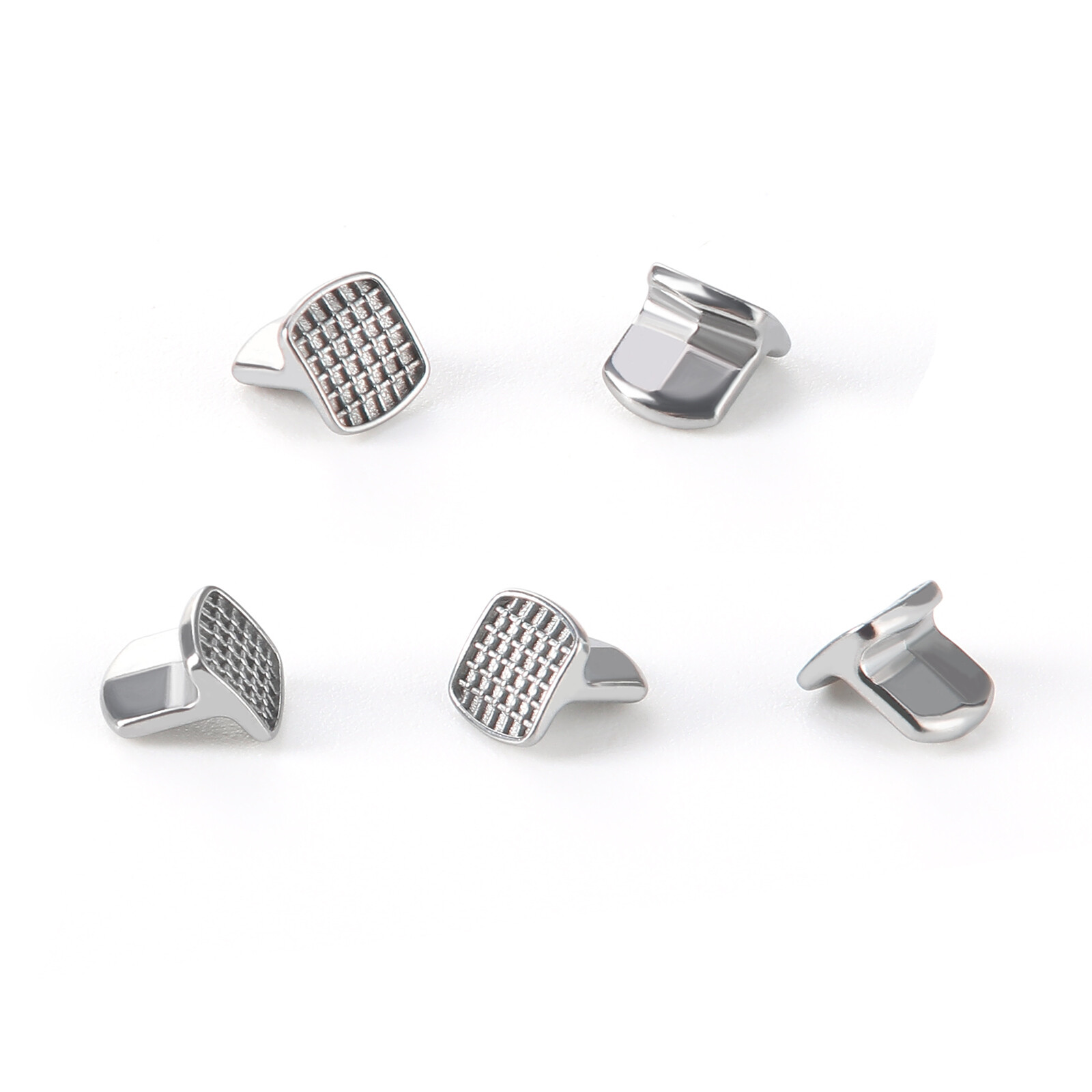 JMU Dental Orthodontic Metal Monoblock Bite Openers Tongue Tamers 10Pcs/Bag