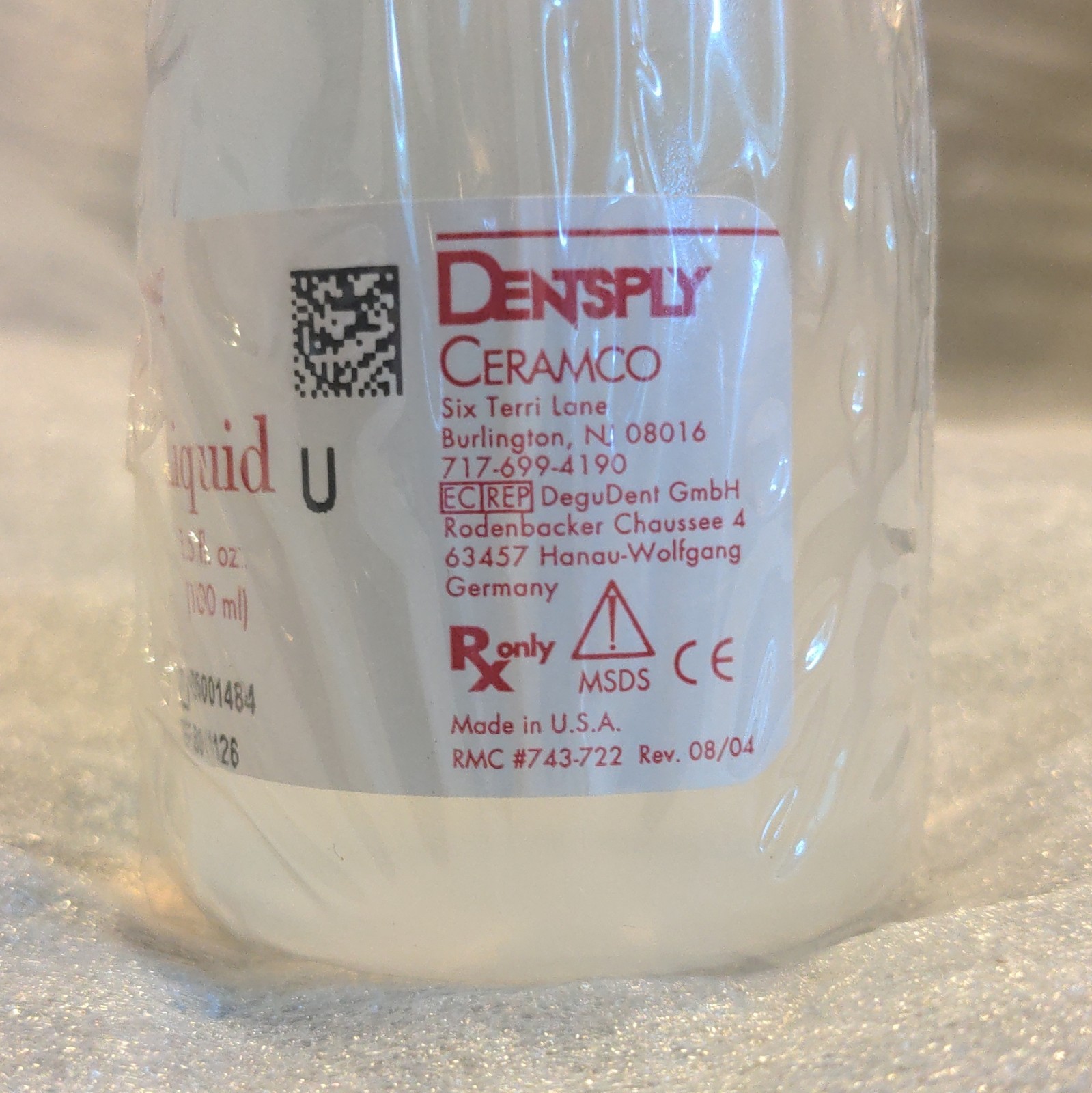 Dentsply Ceramco Ceramco Press Modeling Liquid 3.5 fl oz (100 ml) 801126