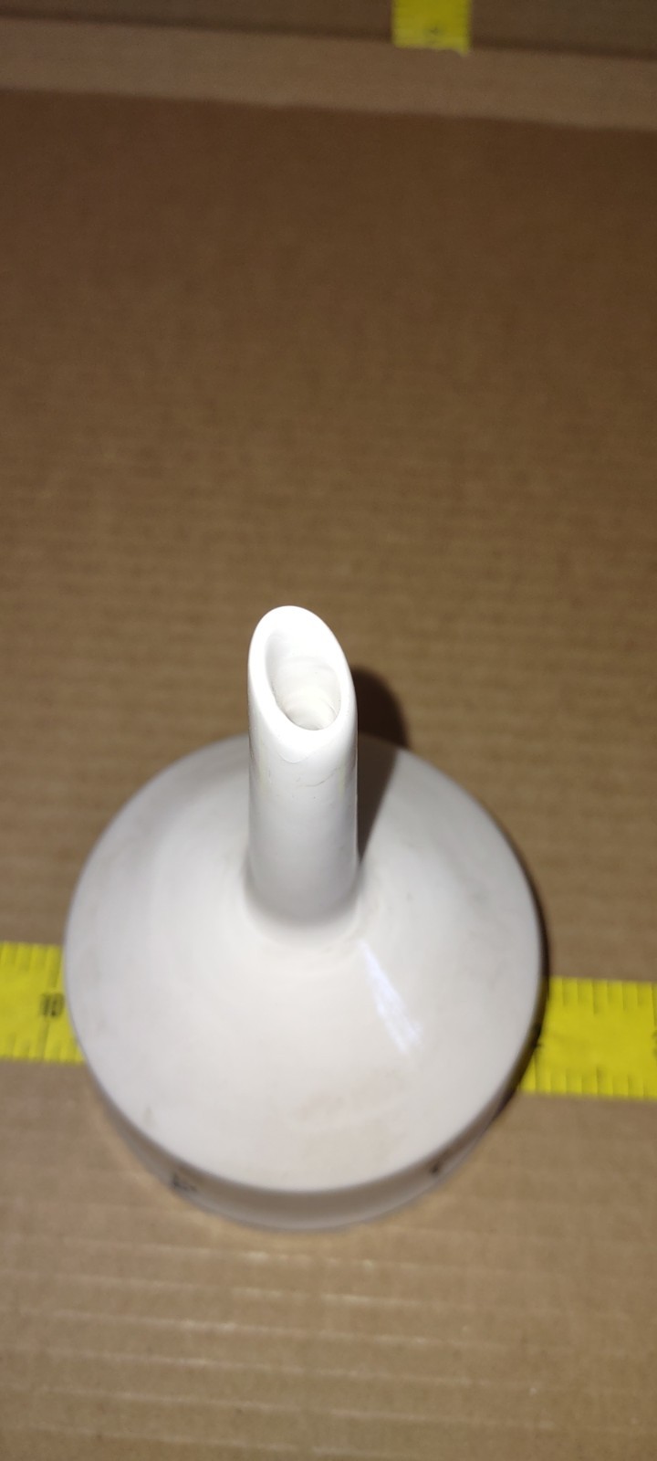 Vintage Coors Porcelain Perforated Buchner Funnel In Great Condition Made In USA