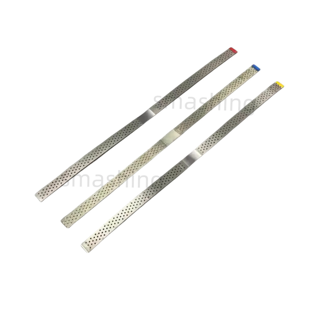 10Pcs Dental Saw Diamond Polishing Finishing Strips Orthodontic IPR Strip