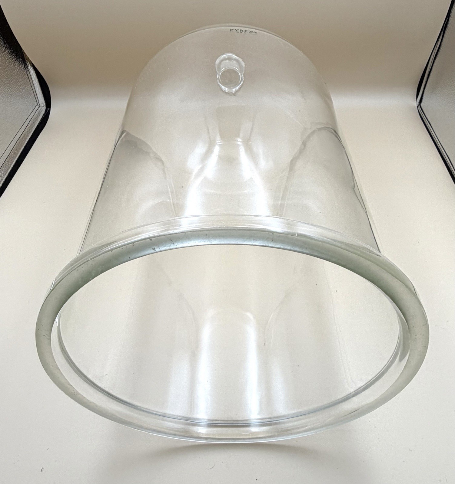 Pyrex Glass Bell Jar With Ground Flange