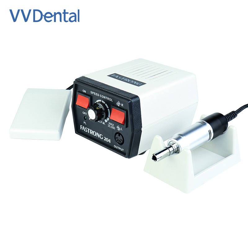 Dental Micromotor Polishing Machine Strong 204 Motor +108E Handle 35000 RPM
