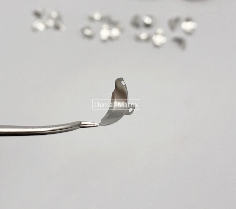 Dental Sectional Contoured System Matrix Bands M4 Metal Matrices Refill 50pcs