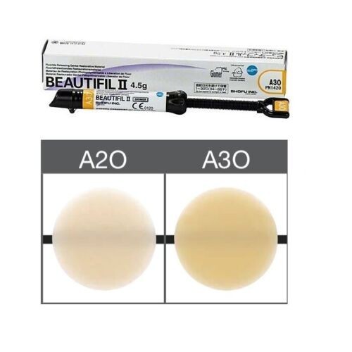SHOFU Dental BEAUTIFIL 2 Fluoride Release Restorative Composite SHADES & PACKS