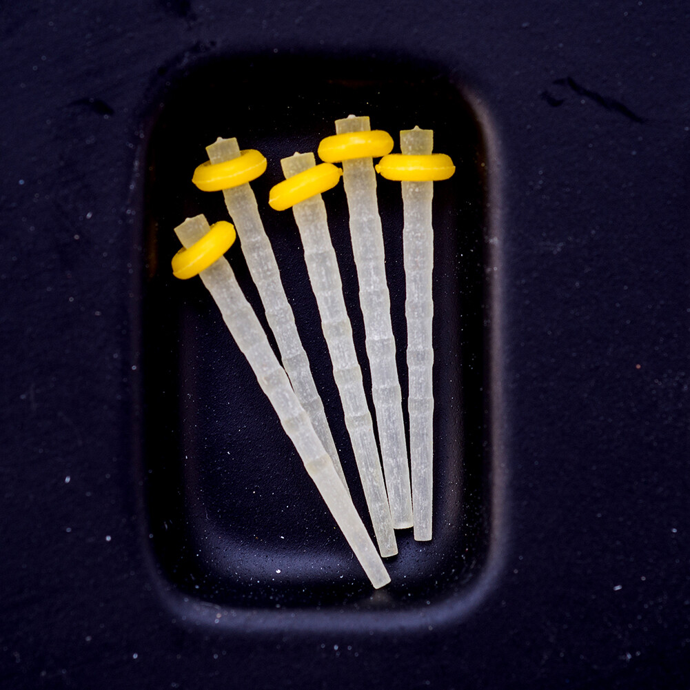 20Pcs/Pack Dental Endodontic Quartz Glass Fiber Resin Post Assorted With 4Drills