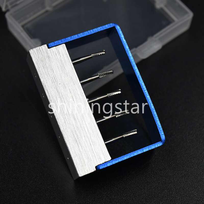 1 Box 5 Pcs High Speed Dental Tungsten Steel SBT Crown Metal Cutting Burs FG1958