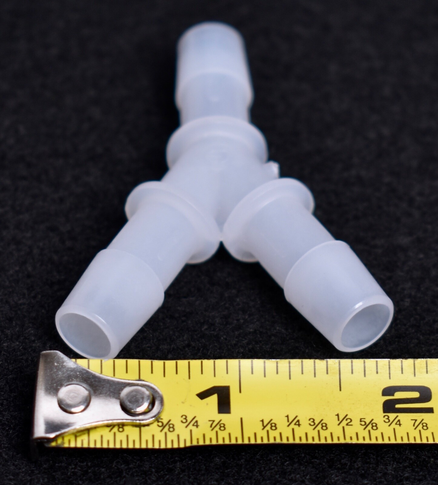 5 Count Cole Parmer Masterflex Y Tube Connector w/ 3/8″ ID 30703-93