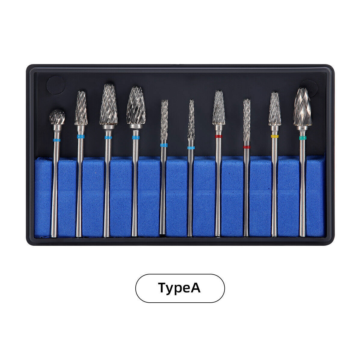 Dental Lab Polishing Bur Drills Tungsten Steel Carbide Burs Burrs 2.35MM