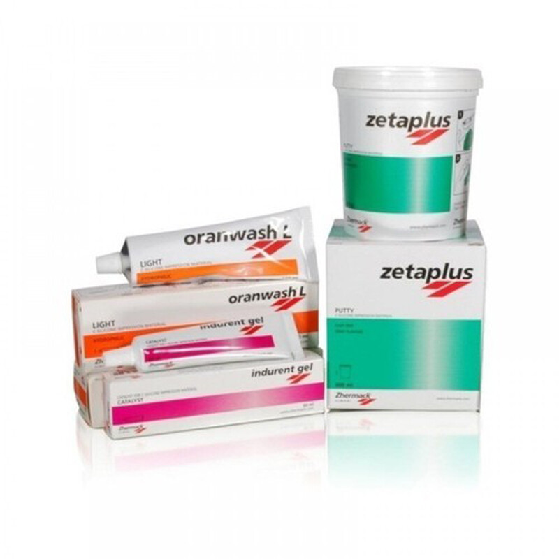 Zhermack Zetaplus Intro Kit Putty Oranwash Indurent Gel Impression Material Fast