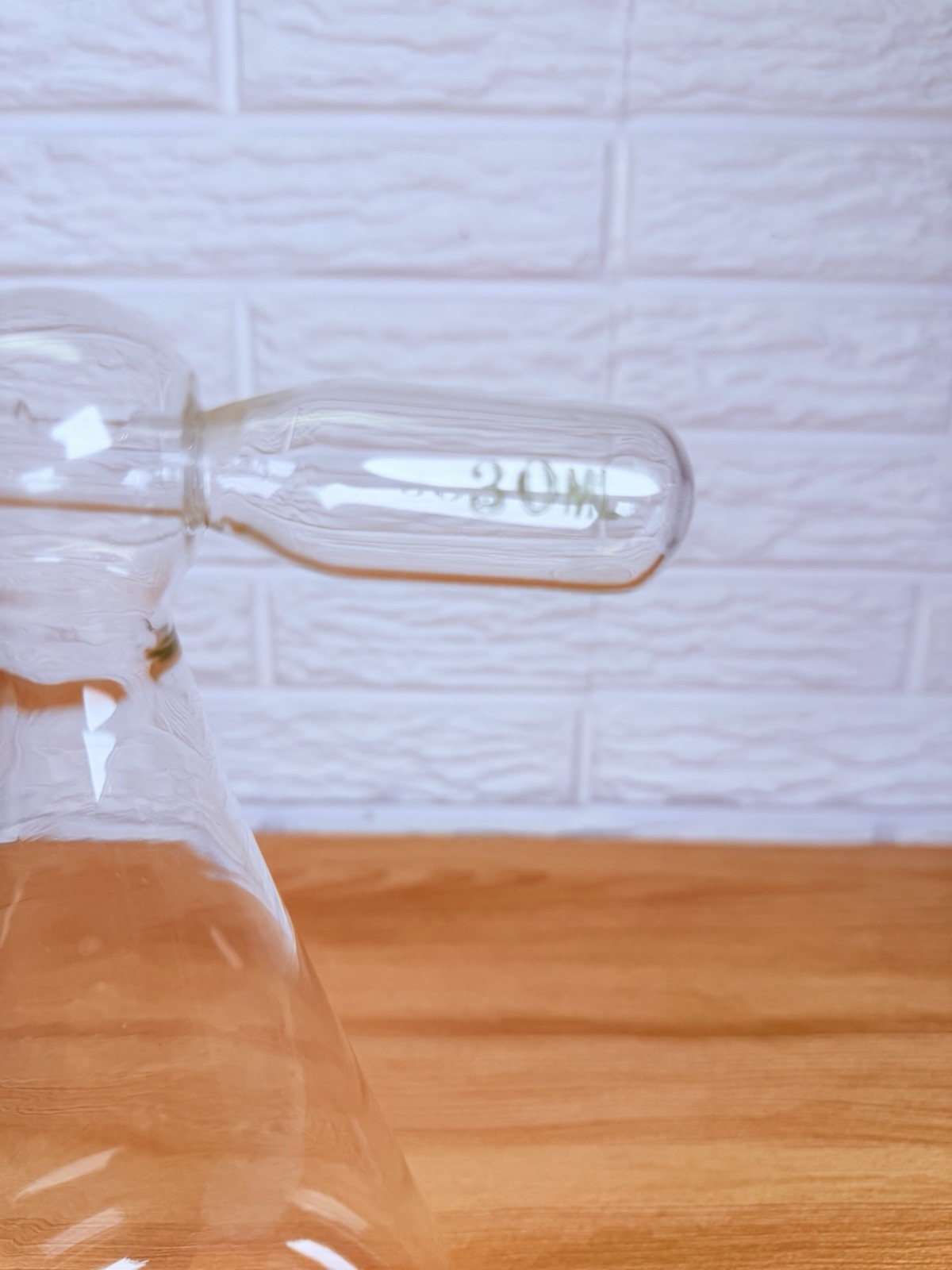 Vintage PYREX USA No. 4980 1000mL Automatic Tilt Measure Flask Dispenser 30mL
