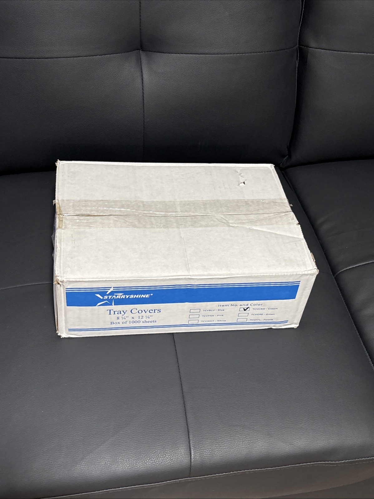 STARRYSHINE Dental Tray cover 8.5×12.25″ Cream 1000/box Dental Tattoo