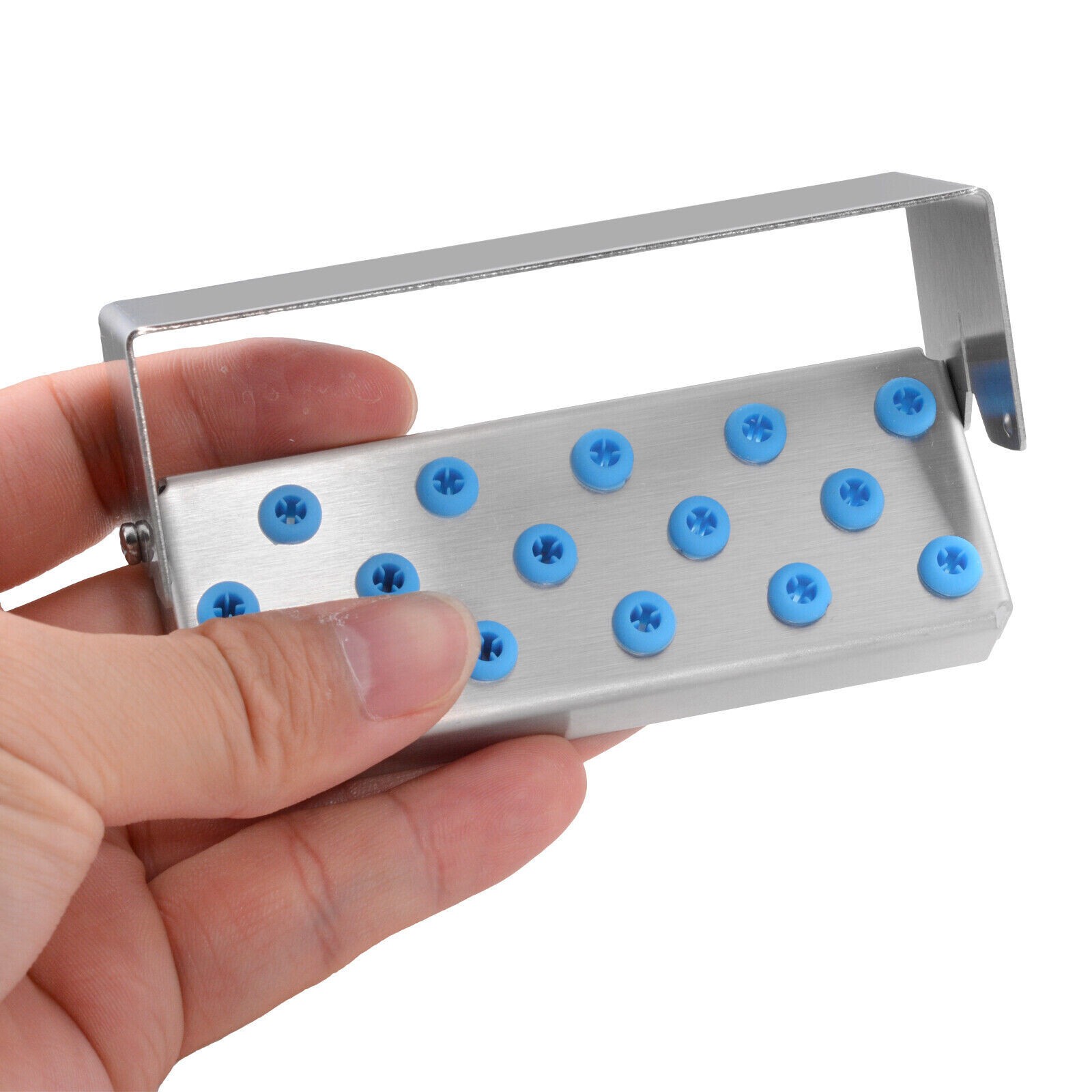 Dental Autoclave Stainless Steel Implant Drills Organizer Holder Sterilization