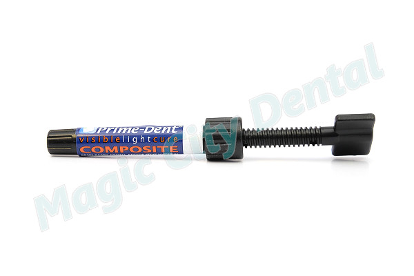Prime-Dent Dental Hybrid Light Cure Composite 4.5 gm Syringe – (Choose a Shade)