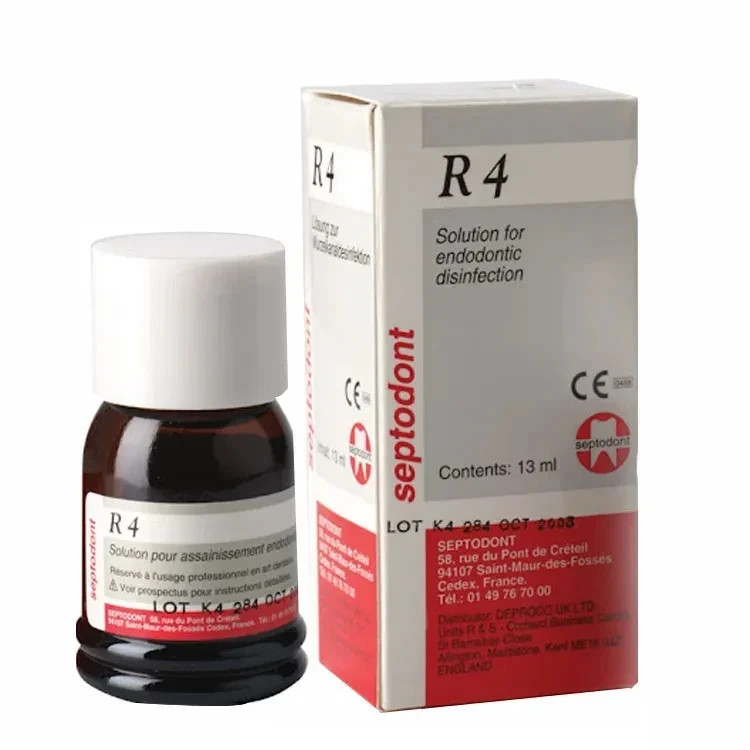 Dental R4 Chlorhexidine Digluconate Solution for RCT Disinfection Treatment 13ml