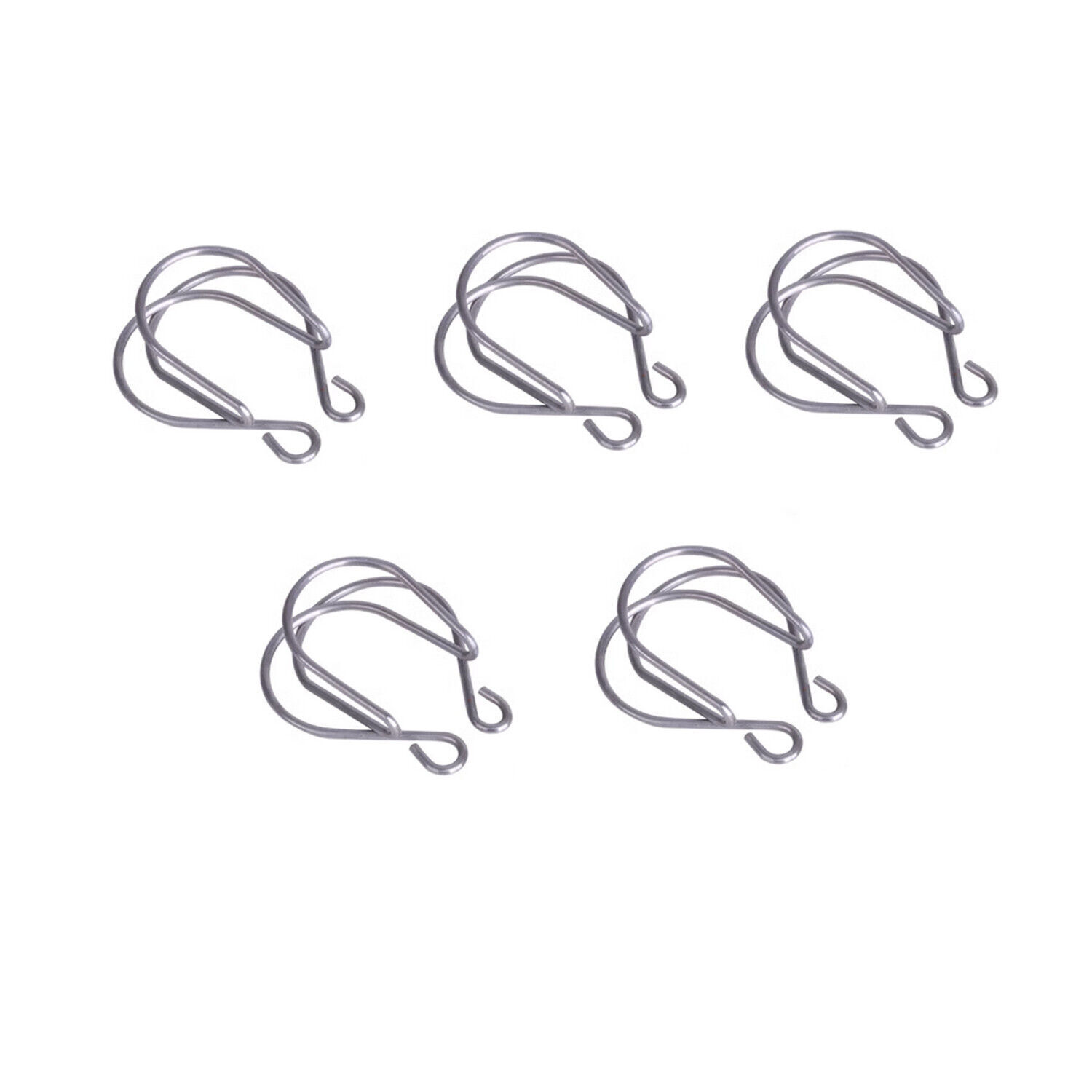 24# Lab Steel Wire Clip Keck Clamp For 24/29 24/40 Glass Ground Joint 5Pcs/Pack