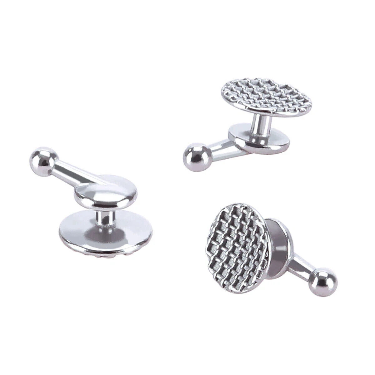 Dental Orthodontic Bondable Lingual Buttons with Hook Round Base 10 Pcs/Bag