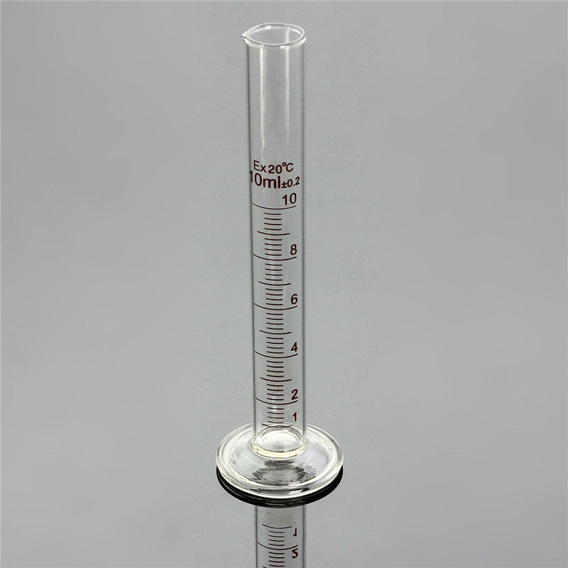 US SHIP NEW 3PCS Scientific Glass Graduated Cylinder Set 10ml 50ml 100ml