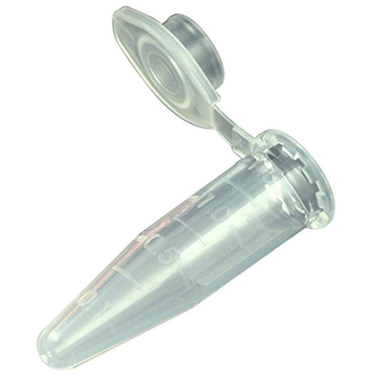 Globe Scientific 111558 Polypropylene Graduated Microcentrifuge Tube with Snap C