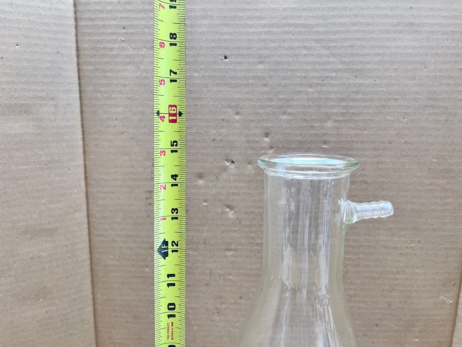 Pyrex 4000mL Heavy Wall Buchner Filtering Flask with Sidearm 5340
