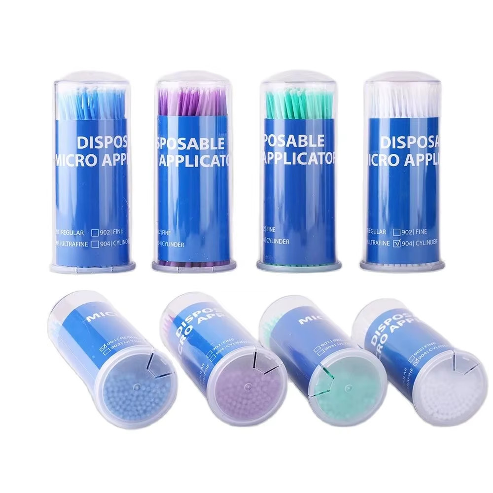 Dental Disposable Micro Applicator Sticks Eyelash Extension 100pcs
