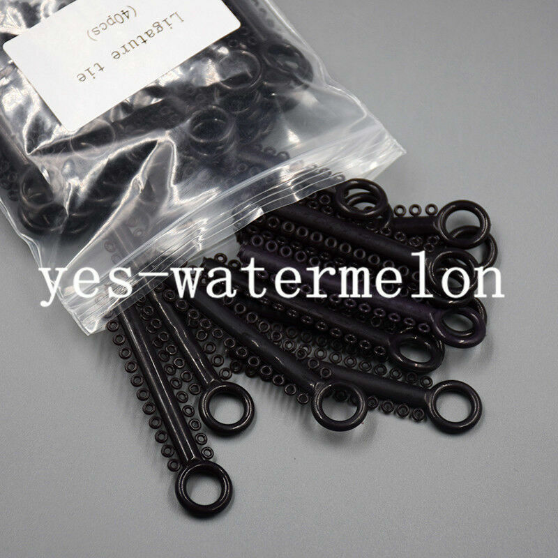 20 Pack Rubber Orthodontics Ligature Ties Dental Bands 37 Colors To Choose New